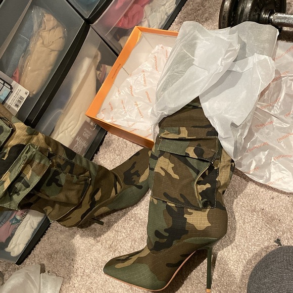 Camo cargo boots - Picture 6 of 7